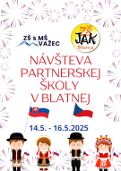 Návšteva partnerskej školy v Blatnej 1
